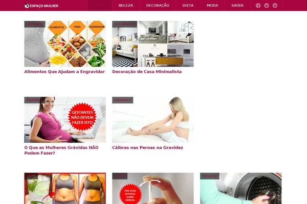 Asap theme site design template sample