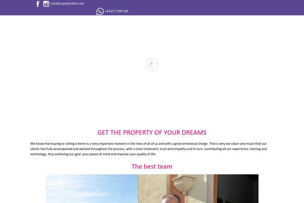 Site using Wp-bootstrap-blocks plugin