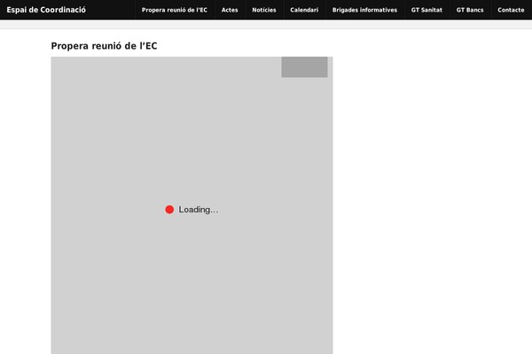 espaicoordinacio.net site used Spine