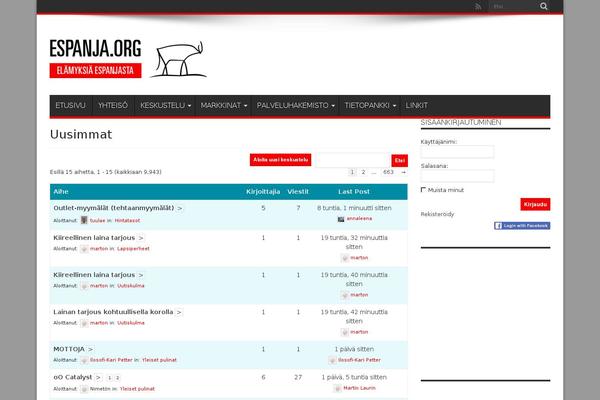 Jarida2 theme site design template sample
