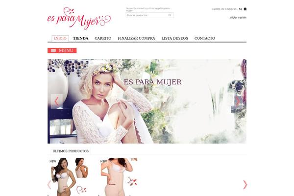 Site using Obox-social-commerce plugin