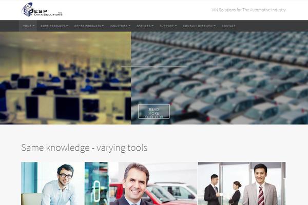 Site using CC Child Pages plugin