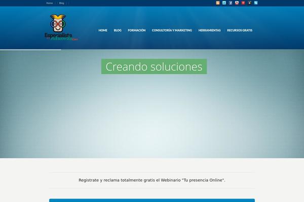 Karma theme site design template sample