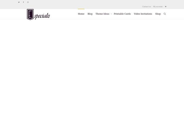 KLEO theme site design template sample