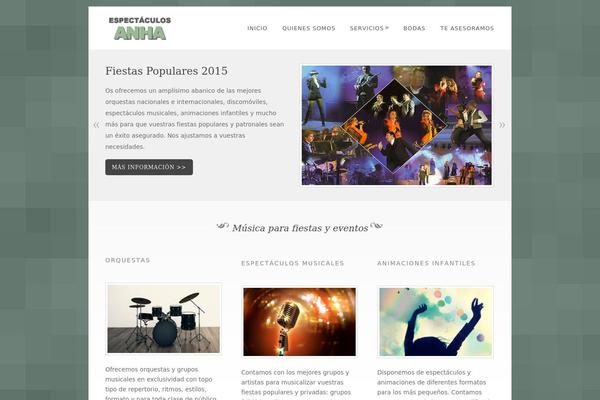 Dandelion theme site design template sample
