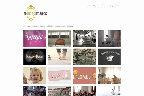 Garnish theme site design template sample