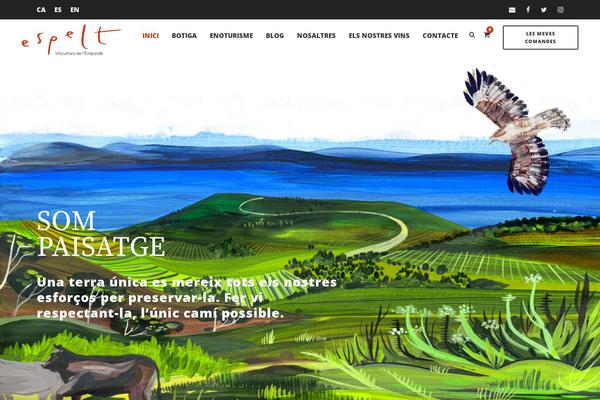 Infinite-child theme site design template sample