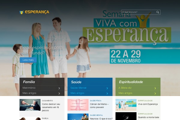 esperanca.com.br site used Esperanca