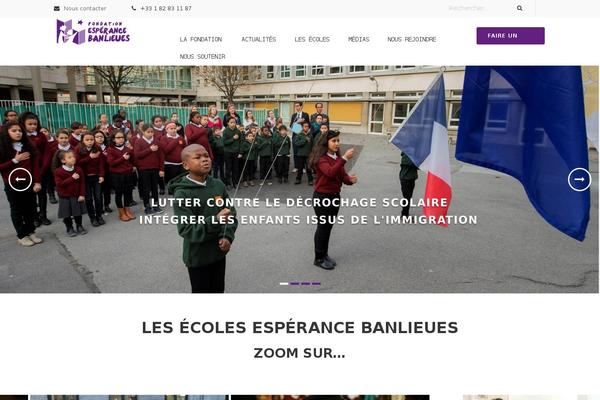 Site using Divi-builder plugin