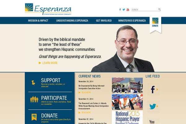 esperanza.us site used Esperanza