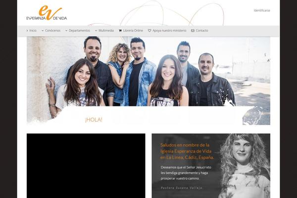 Dante theme site design template sample