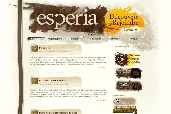 esperia-rp.net site used Esperia