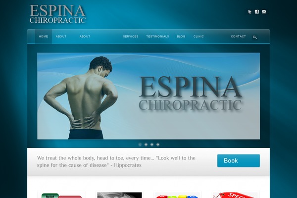 espina.co.uk site used Awake_main