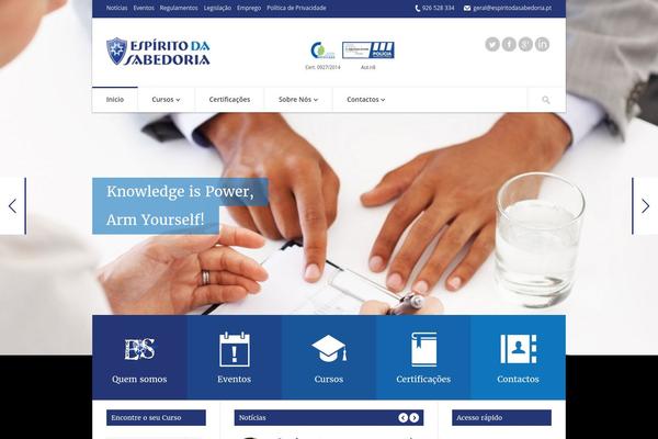 ParkCollege theme site design template sample