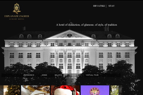 esplanade.hr site used Albergo