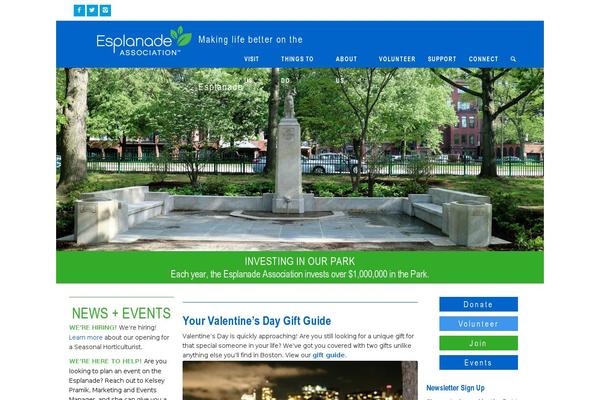 esplanadeassociation.org site used Esplanade