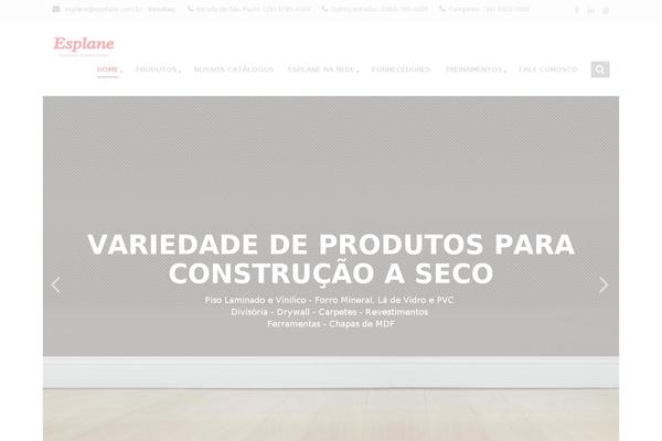 Bostan theme site design template sample