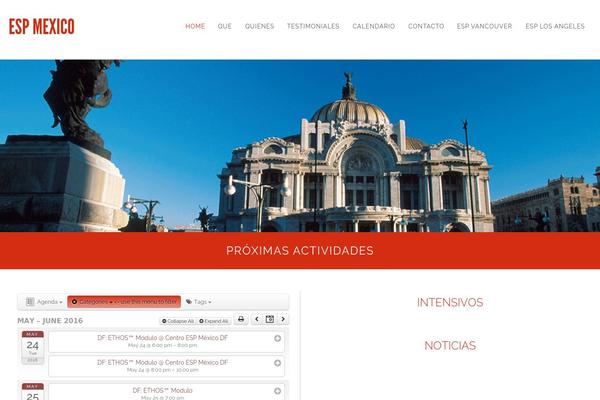 Smarald theme site design template sample