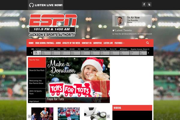 Site using Advertise plugin