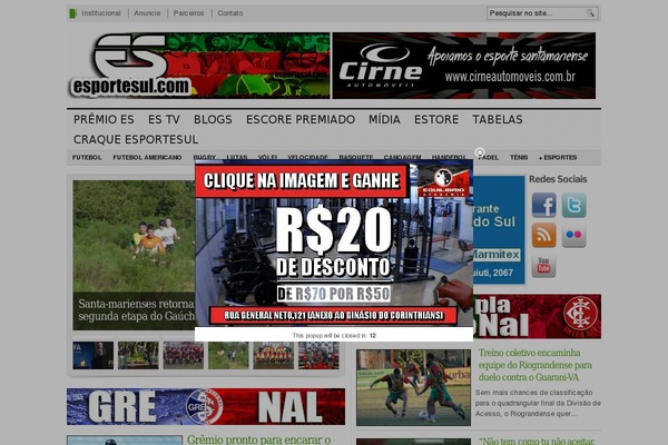Advanced Newspaper theme site design template sample