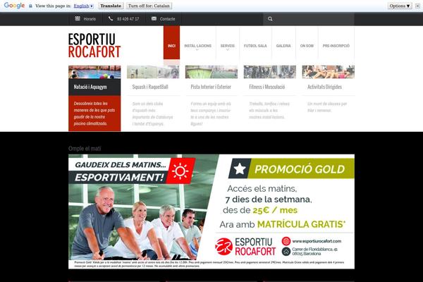 Fit Wp theme site design template sample