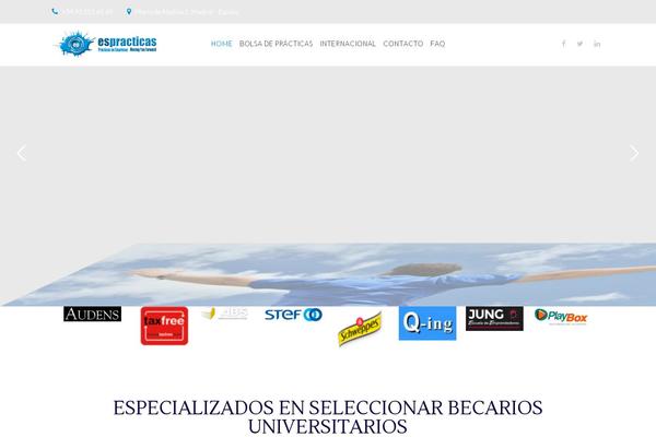 Wp-candidate theme site design template sample