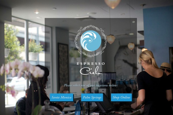 Espresso theme site design template sample