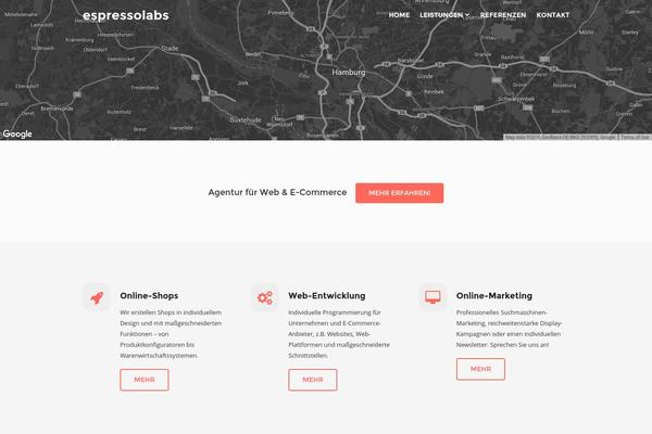 Beetle theme site design template sample