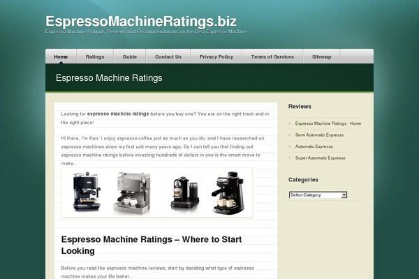 espressomachineratings.biz site used Sealight