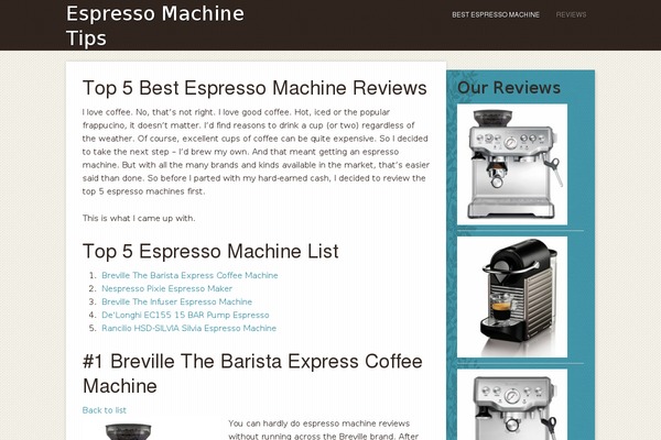 Mocha Child Theme theme site design template sample