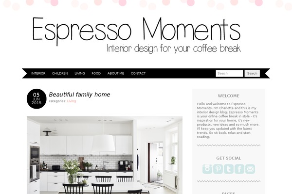 Adelle theme site design template sample