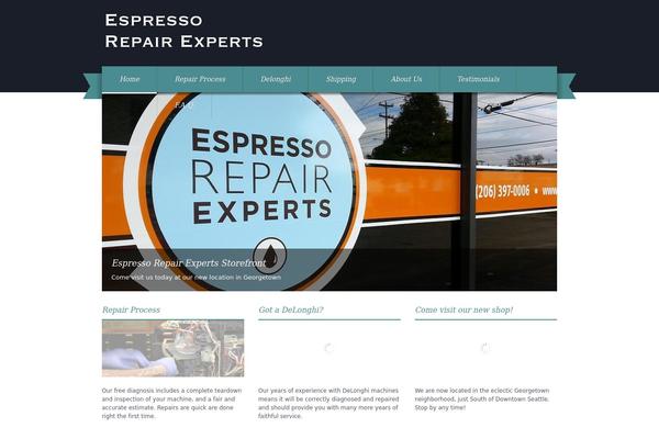 Gusteau theme site design template sample