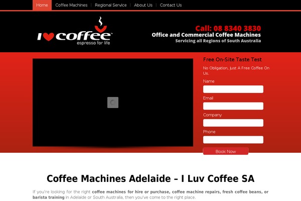 JustLanded theme site design template sample