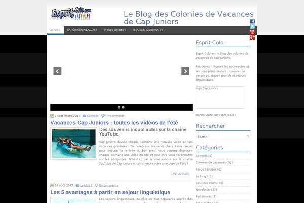 Site using Social Media Tabs plugin