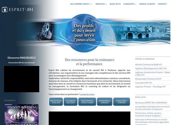 Site using Advanced iFrame plugin