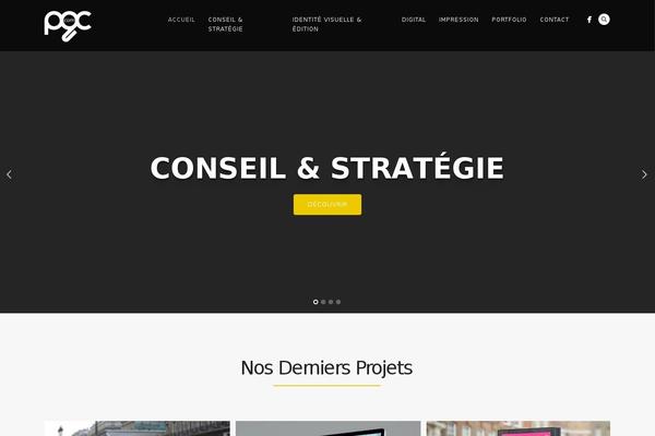 The Story Child theme site design template sample