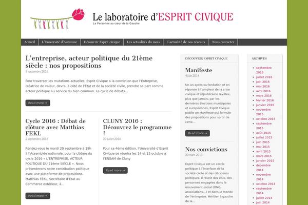 Site using Category-rss-widget-menu plugin