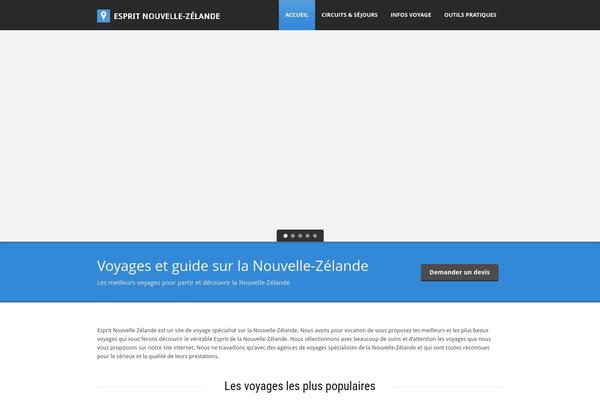Tour Package V1.02 theme site design template sample