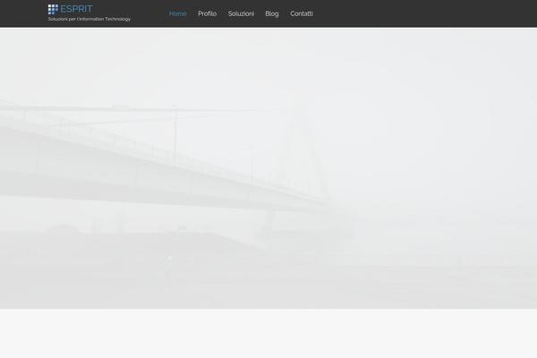 Site using Easy Portfolio plugin