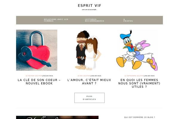 Thesis 1.8.5 theme site design template sample