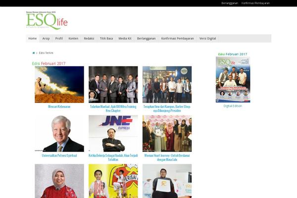 Tempera theme site design template sample