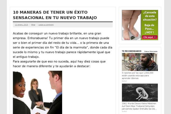 Site using Buooy Sticky Header plugin