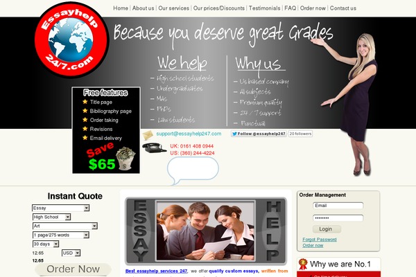 Cushy theme site design template sample