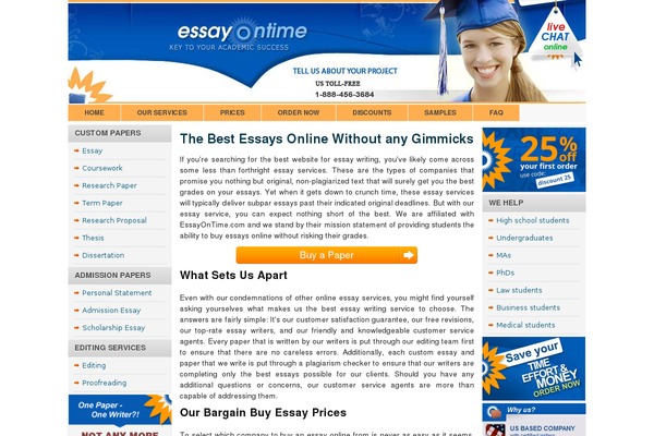 Blue News theme site design template sample