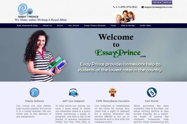 Freelance theme site design template sample