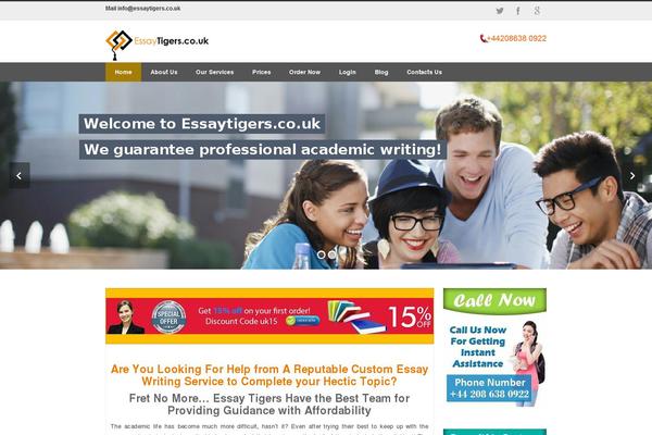 Site using Testimonial Slider plugin