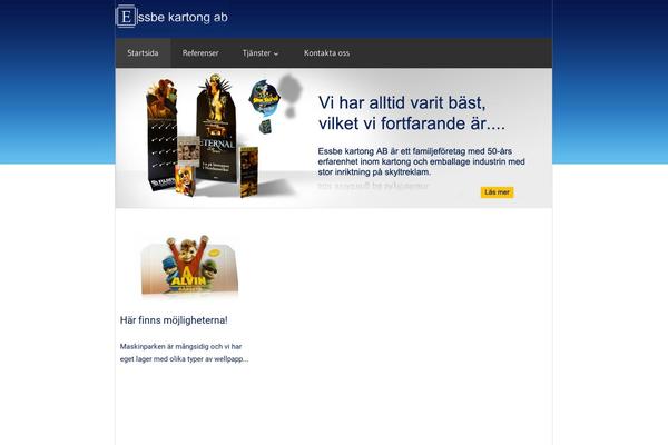 Wellington theme site design template sample