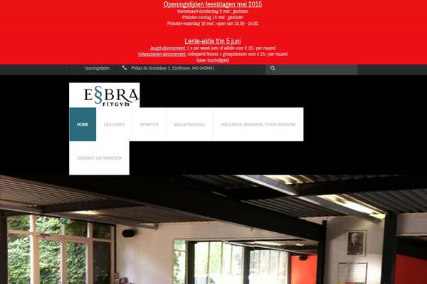 Fit Wp theme site design template sample
