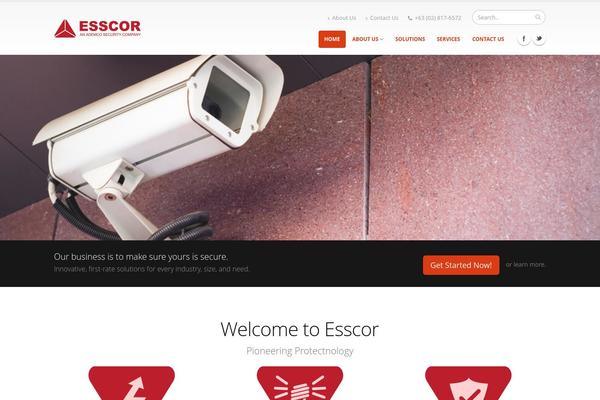 Porto theme site design template sample