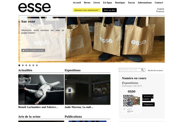 esse.ca site used Esse-themes-v2